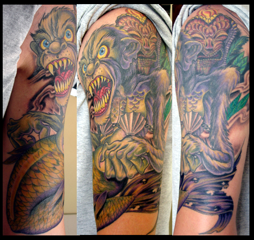 Tattoos - Julio Rodriguez - figi mermaid